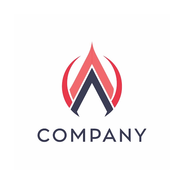 Kreatywny i elegancki minimalistyczny wektor projektowania logo dla każdej firmy.
