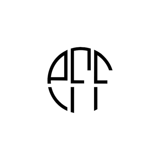 Kreatywny, nowoczesny, minimalistyczny, ponadczasowy, negatywny, przestrzenny, monogramowy projekt logo