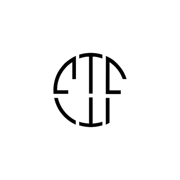 Kreatywny, nowoczesny, minimalistyczny, ponadczasowy, negatywny, przestrzenny, monogramowy projekt logo