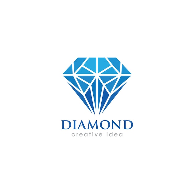 Kreatywny projekt logo Diamond Concept