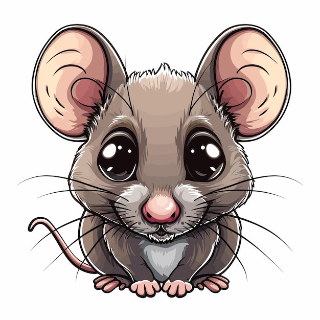Kreskówka_ilustracja_z_ukrywającą_twarz Myszy