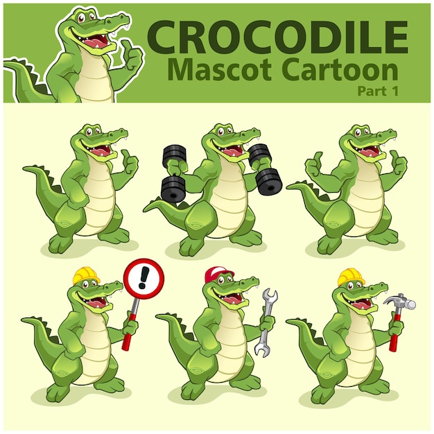 Kreskówka Krokodyla