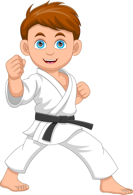 kreskówka o chłopcu karate