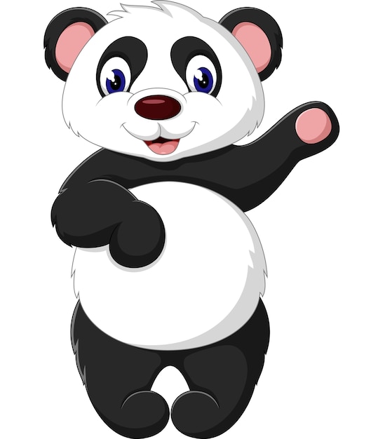 kreskówka panda