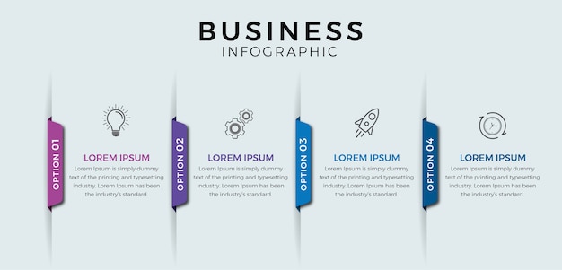 Kroki Biznesu Infographic