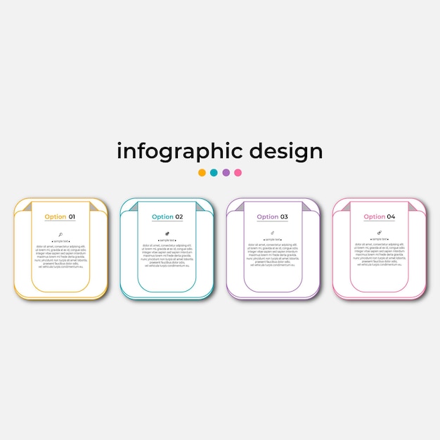 Kroki Projekt Szablonu Infografiki Na Osi Czasu