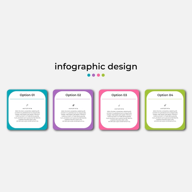 Kroki Projekt szablonu infografiki na osi czasu