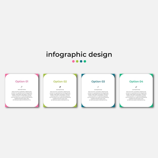 Kroki Projekt szablonu infografiki na osi czasu