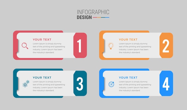 Kroki Projektowania Szablonu Infografiki Na Osi Czasu