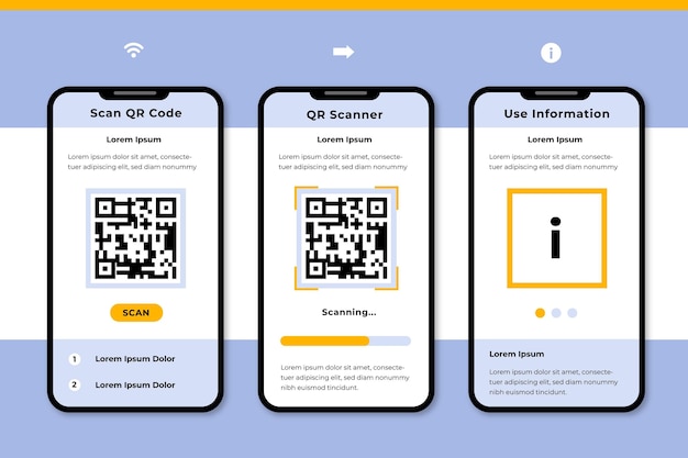 Kroki Skanowania Kodu Qr Na Opakowaniu Smartfona