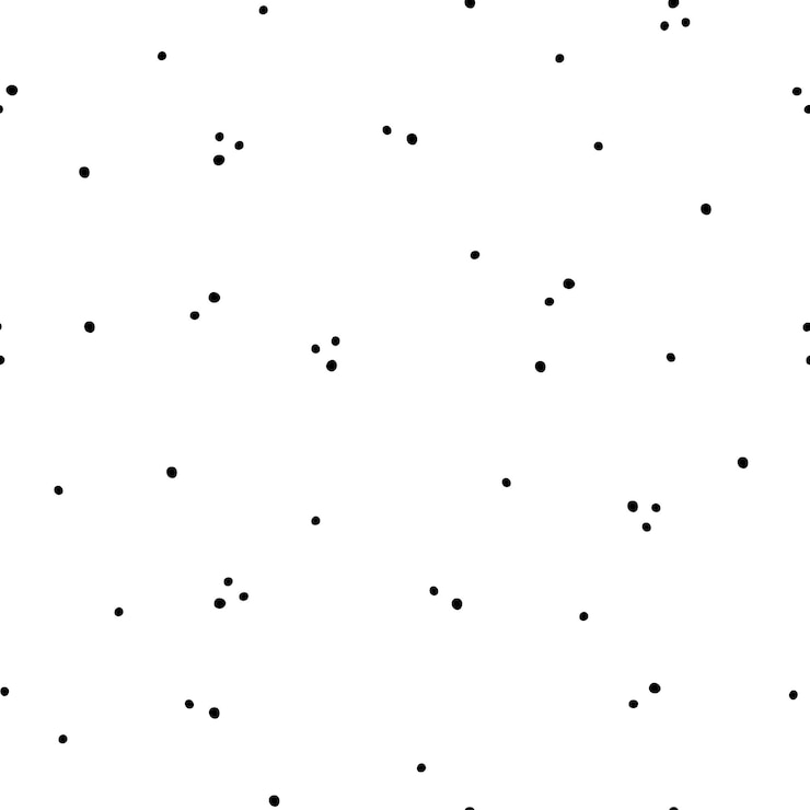 Wektor kropki bez szwu wzorów wektor zestaw abstrakcyjny wzór geometryczny wektor bezszwowe tło czarno-białe koło nieregularne kształty nowoczesny stylowy kropka tekstura modny nadruk