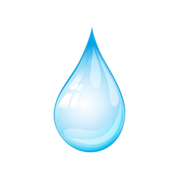 Plik wektorowy kropla wody