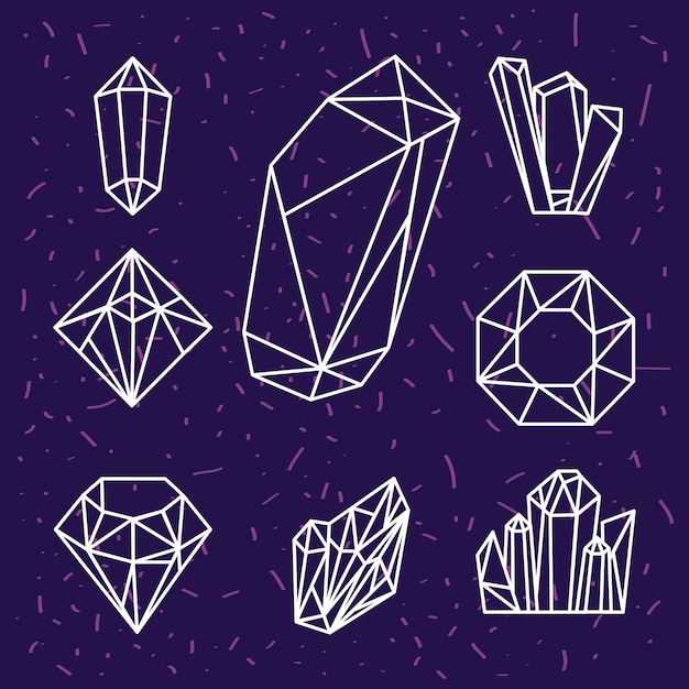 Kryształowe Osiem Klejnotów Luksusowych Ikon