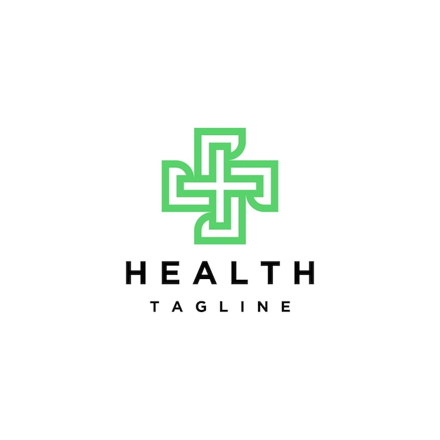 Krzyż Plus Szablon Projektu Logo Zdrowia Medycznego