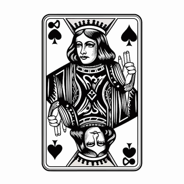 Plik wektorowy książę grający w karty