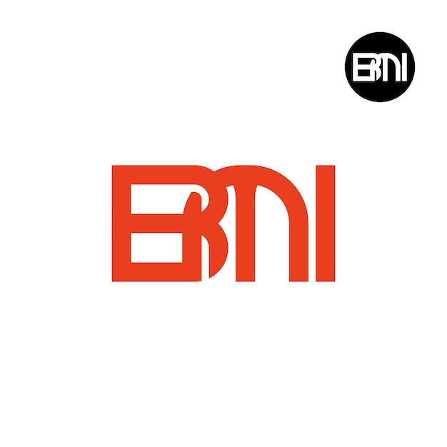 Książka Bmi Monogram Logo Design