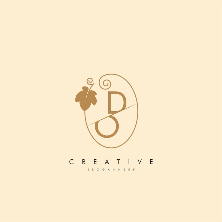 Wektor książka do od prosty i wdzięczny wzór floralnego monogramu elegantny projekt logo