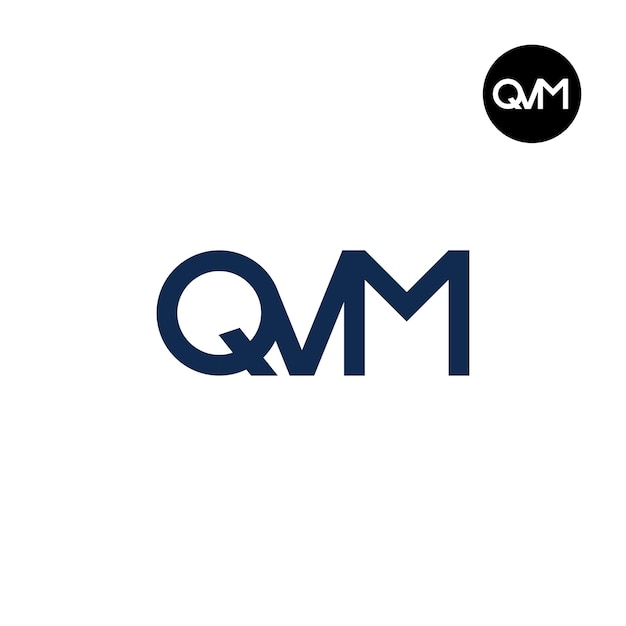 Książka Qvm Monogram Logo Design