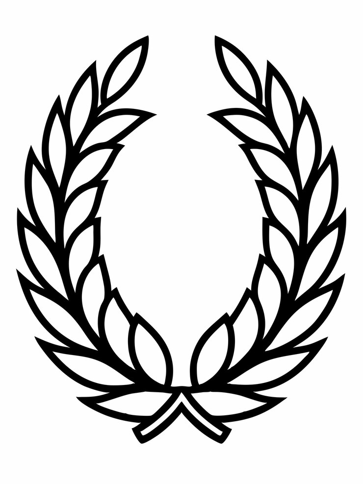 Książki do malowania Laurel Wreath dla dzieci i dorosłych z wektorowym projektem