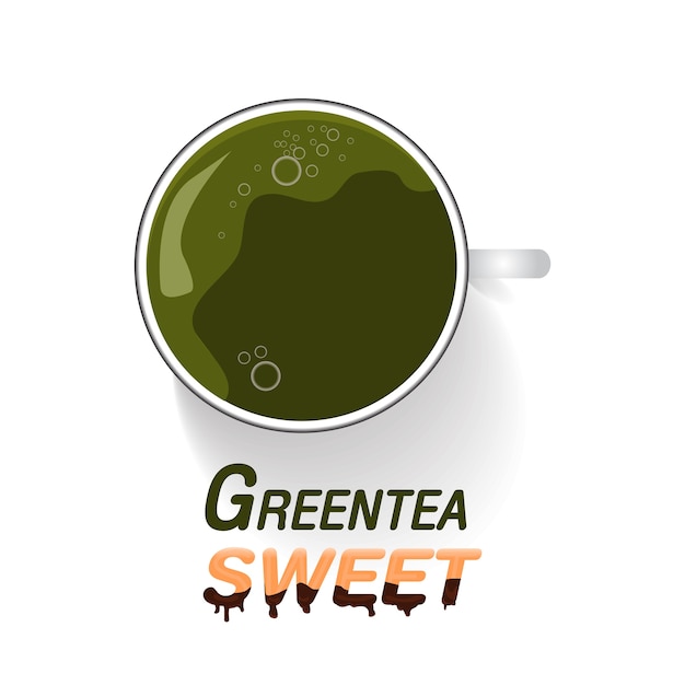 kubek greentea tak słodko