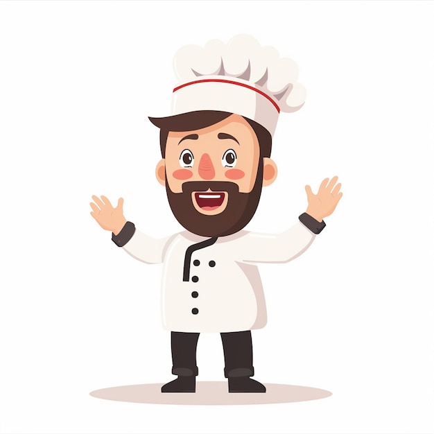 kucharz restauracja wektor kuchnia kucharz kapelusz żywność profesjonalny ikon symbol ilustracja znak