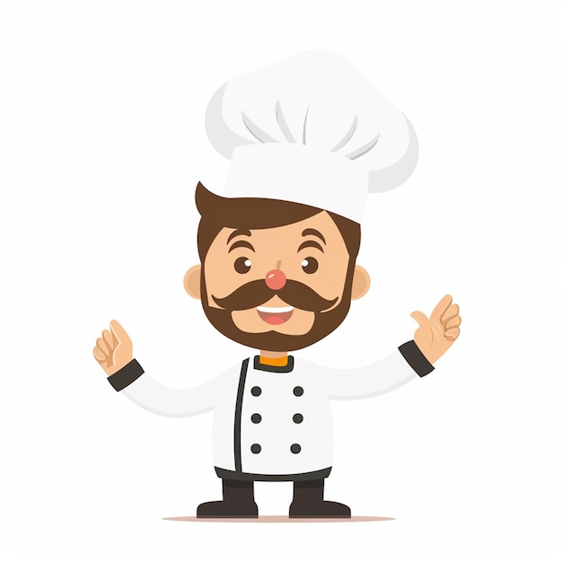 kucharz restauracja wektor kuchnia kucharz kapelusz żywność profesjonalny ikon symbol ilustracja znak