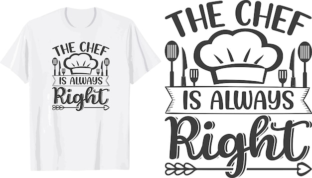 Plik wektorowy kuchnia svg projekt koszulki