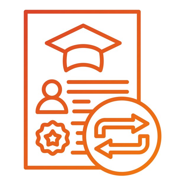 Kurs projektowania wektorowego Transfer Icon Style