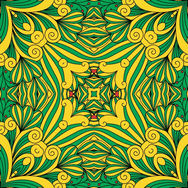 Kwiatowa dekoracyjna mandala