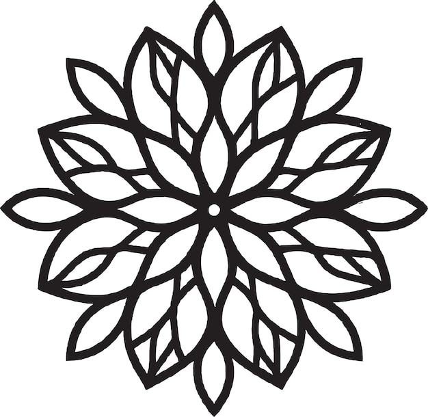 Kwiatowa Finezja Eleganckie I Eleganckie Logo Wektorowe