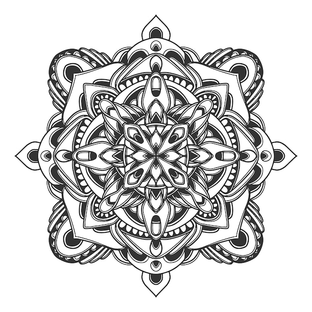 Kwiatowa mandala