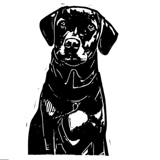 Plik wektorowy Ładny shiba inu pies ręcznie rysowane kreskówka naklejka ikona koncepcja na białym tle ilustracja