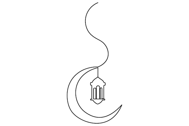 Lampa księżycowa Ramadanu