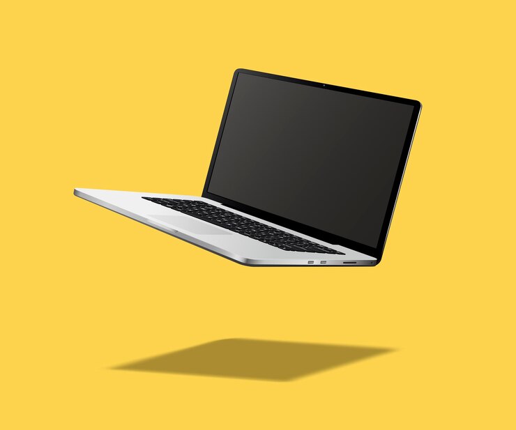 Latający model laptopa