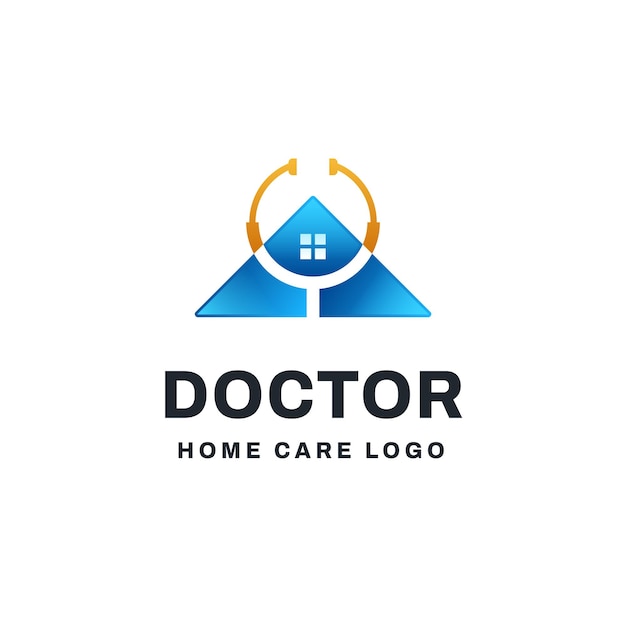 Plik wektorowy lekarz dom logo wektor ikona ilustracja