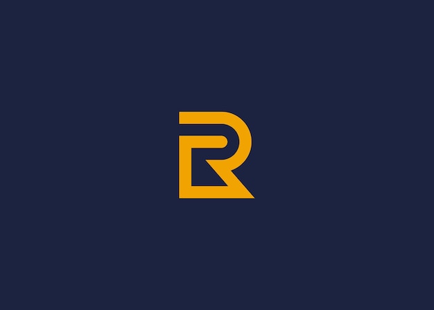 Lektura R Projektowanie Ikony Logo Wzór Wektorowy Inspiracja Szablonu Projektowania