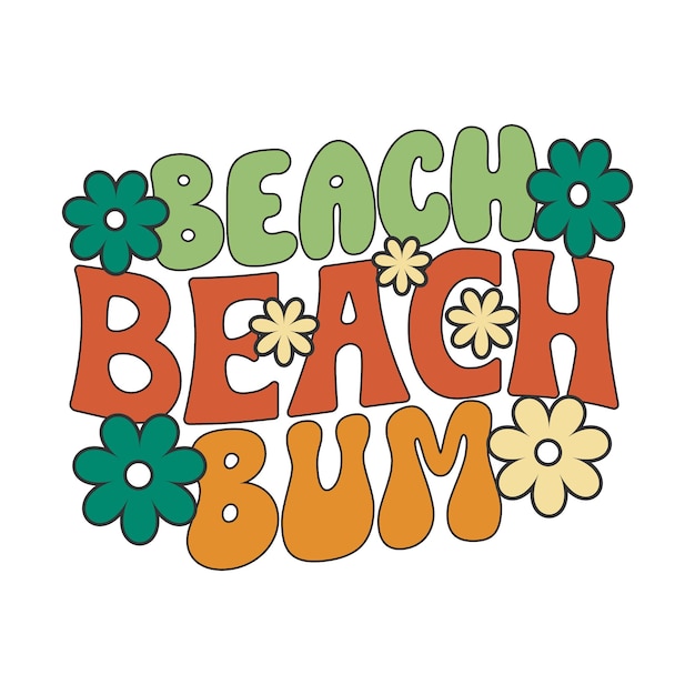 Letni retro SVG Design File Download cyfrowy