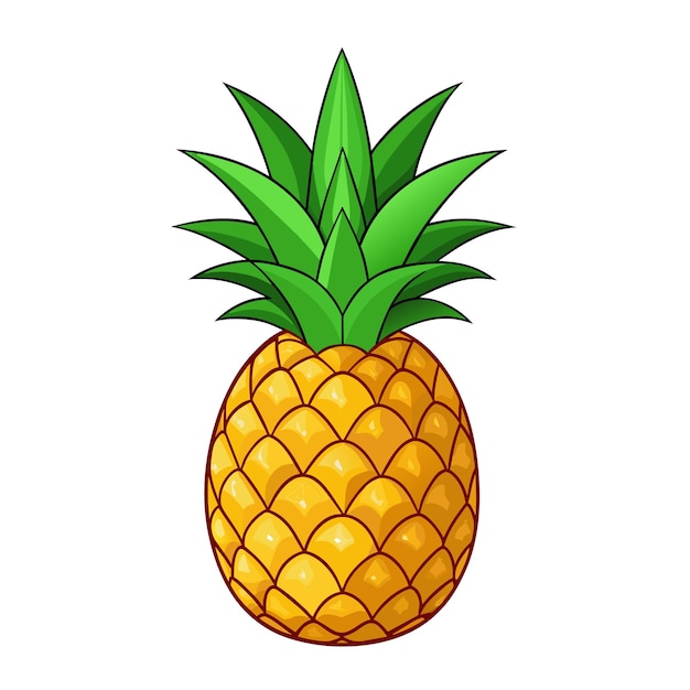 Letnie Owoce Dla Zdrowego Stylu życia Ananas