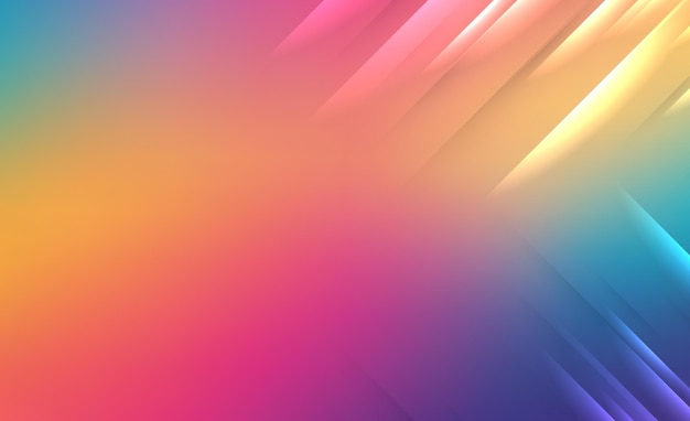 Letnie wibracje Wektorowy Gradient Wibrujący Abstrakt Tło