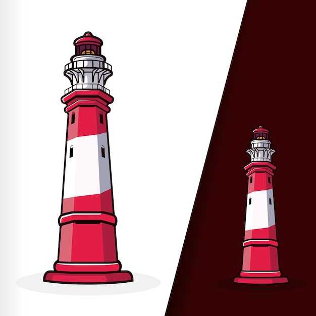 Lighthouse Marine Landmark Tower Vector