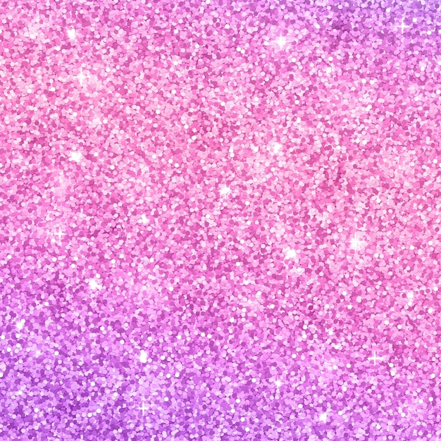 Liliowy różowy brokat gradientowy tło ilustracji wektorowych