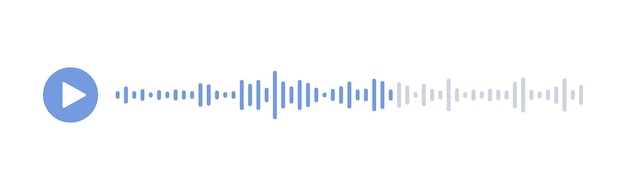 Linia Dźwiękowa Dźwięku Mowy Aplikacja Mobilna Czat Soundbar Fala Dźwiękowa Głosu Nagrywanie Odtwarzacza Muzyki