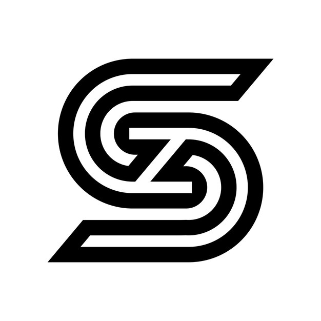linia internetowa nowoczesny kolorowy pełny projekt logo