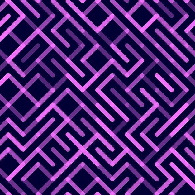 Linie wektor wzór geometryczny ornament w paski monochromatyczne liniowe tło ilustracja