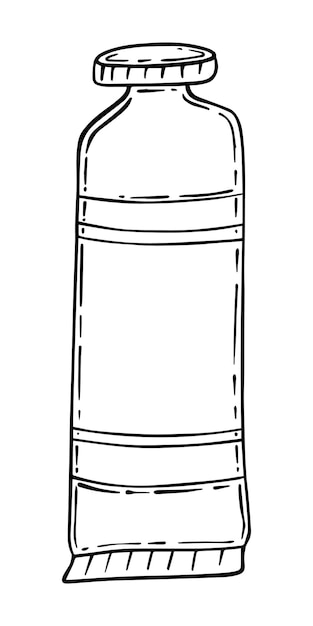 Liniowa Tubka Z Farbą Doodle