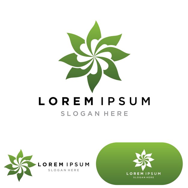 Liść ekologia natura element wektorowe ikony