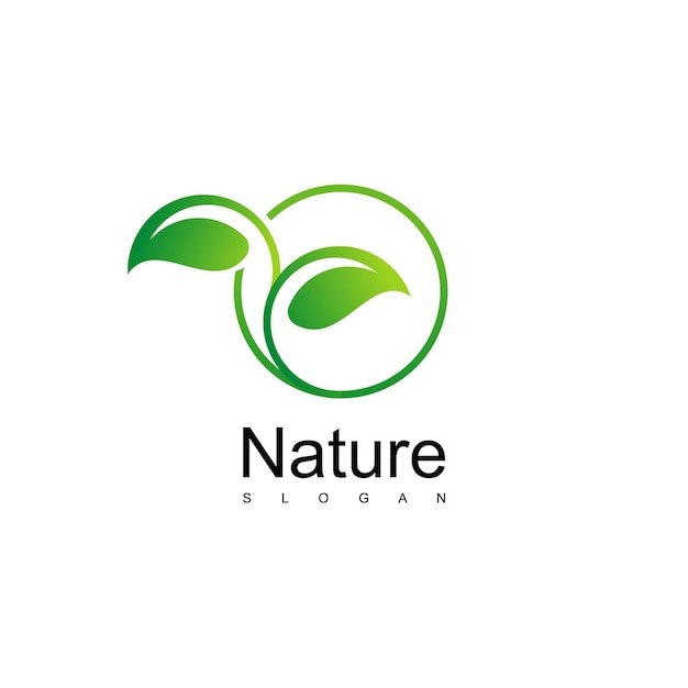 Liść Natura Logo