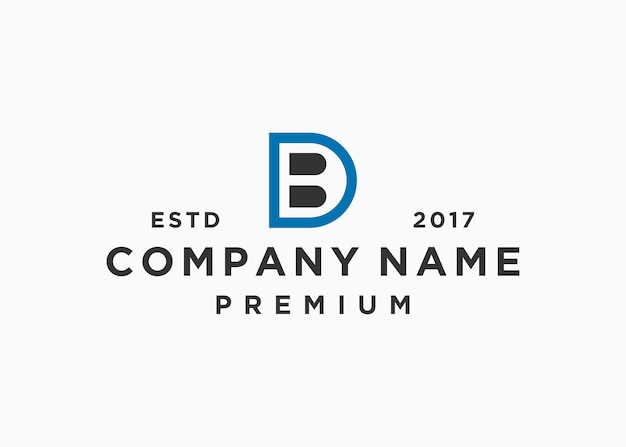 list db logo projekt wektor ilustracja szablon