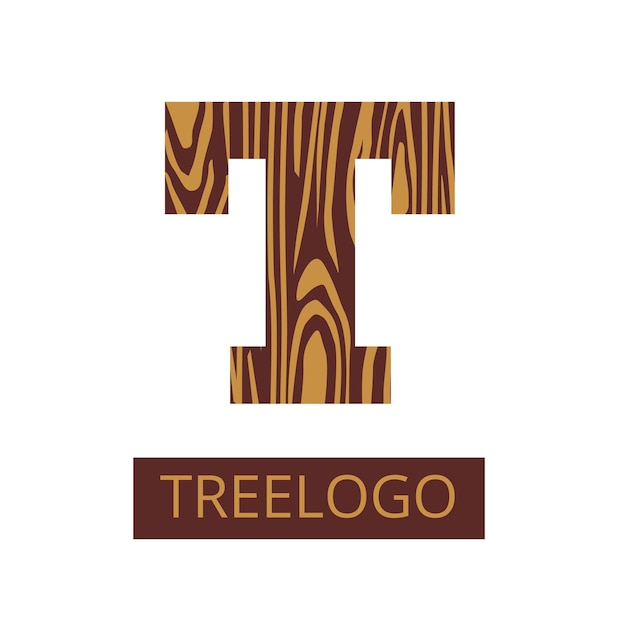 Plik wektorowy list logo koncepcja cięcia pnia drzewa piłą izolowaną na białym tle dla leśnictwa i tartaku