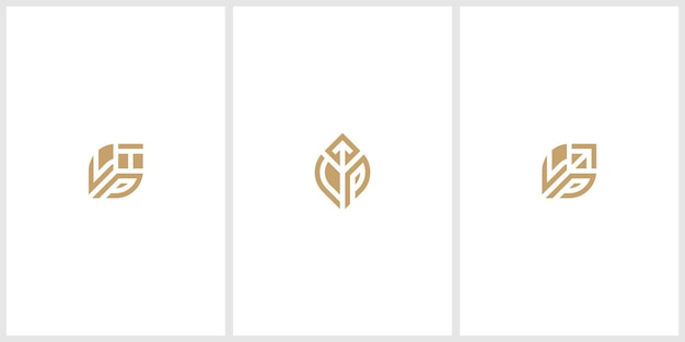 List LPT LTP LP PL logo rośnie wektor opracowuje proste logo finansowe odpowiednie dla Twojej firmy